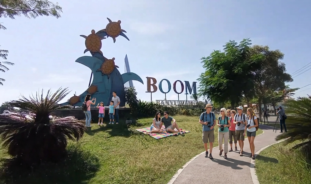 Wisata Pantai Boom Banyuwangi